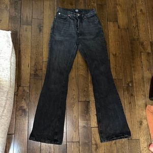 Super High Rise Flare Black BDG Jeans
